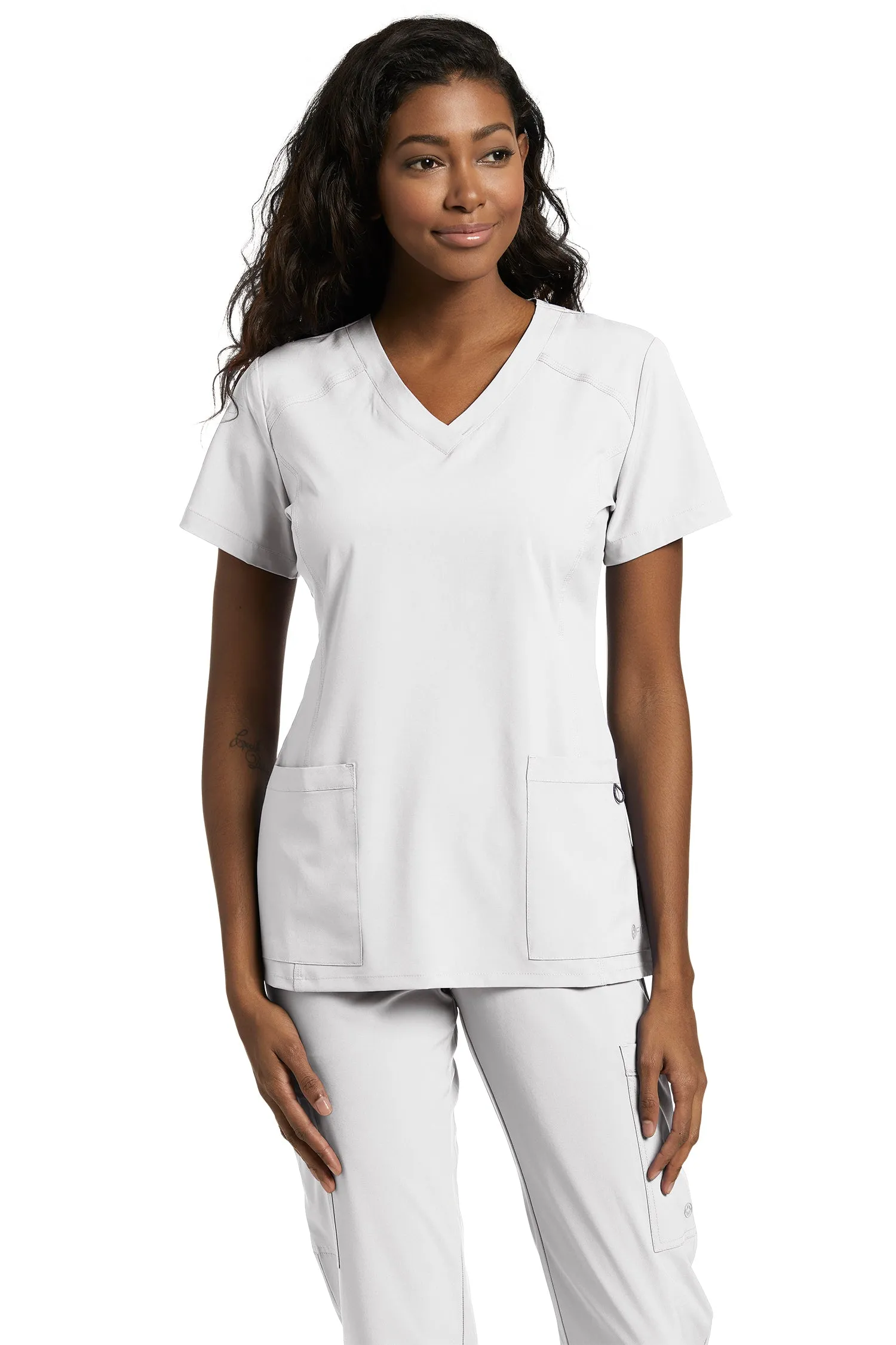 785 - Fit V-Neck Top
