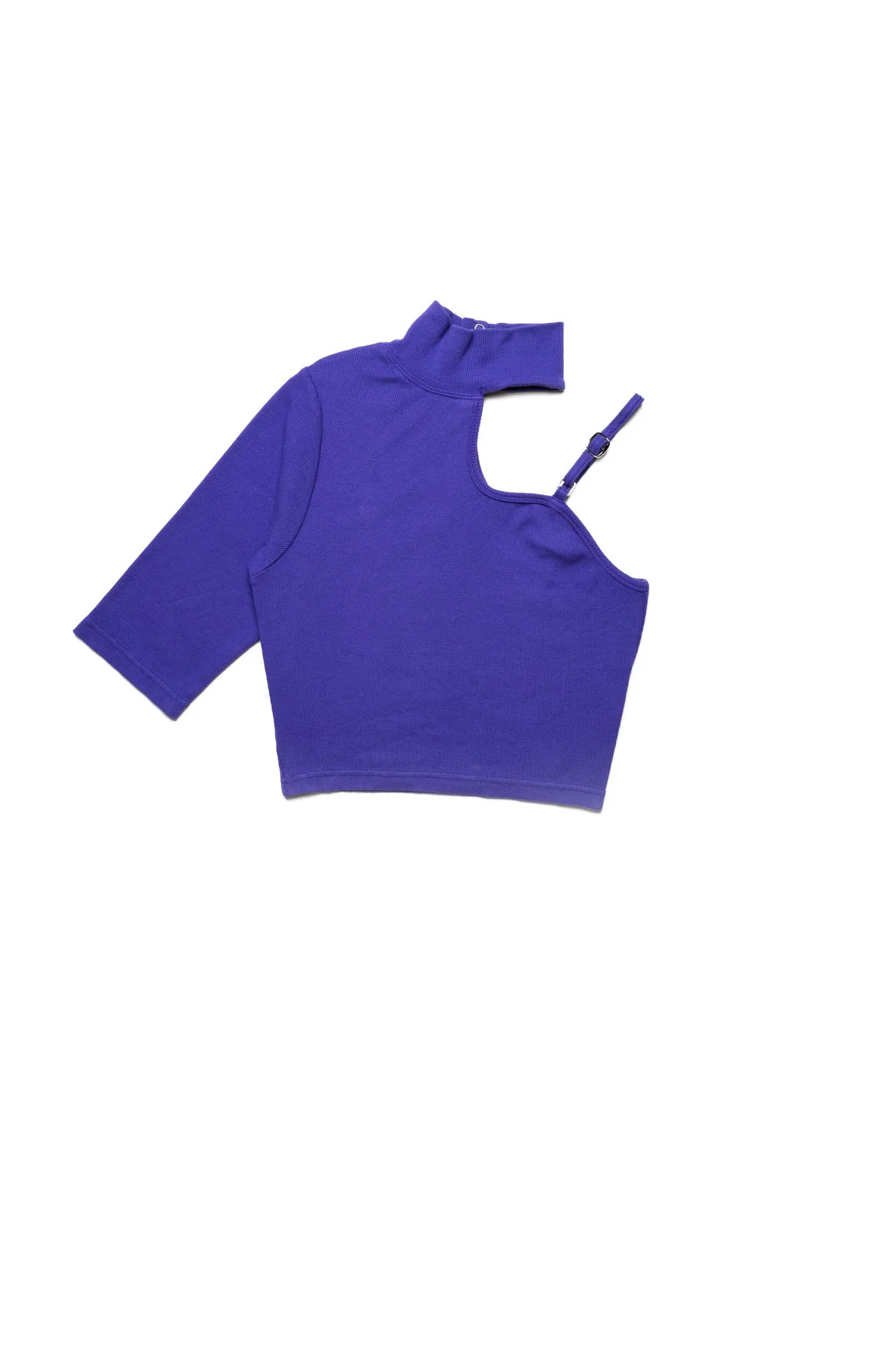 One shoulder rib top