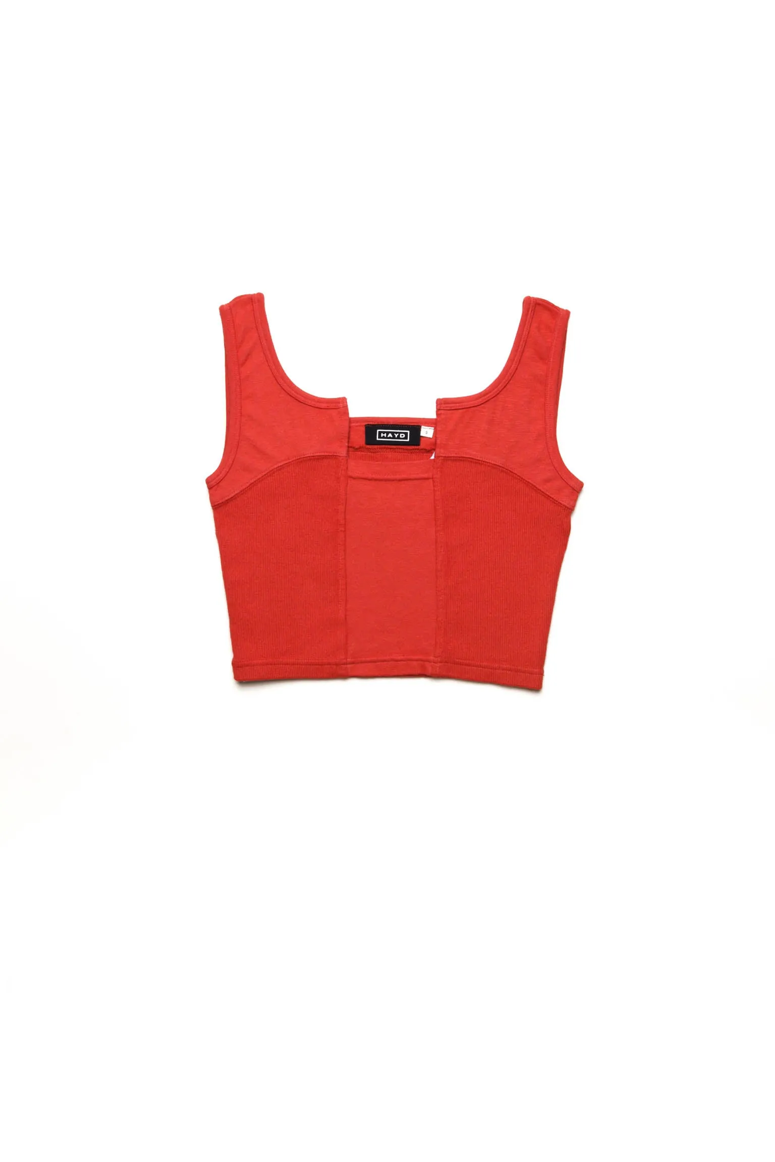 Ribbed crop top