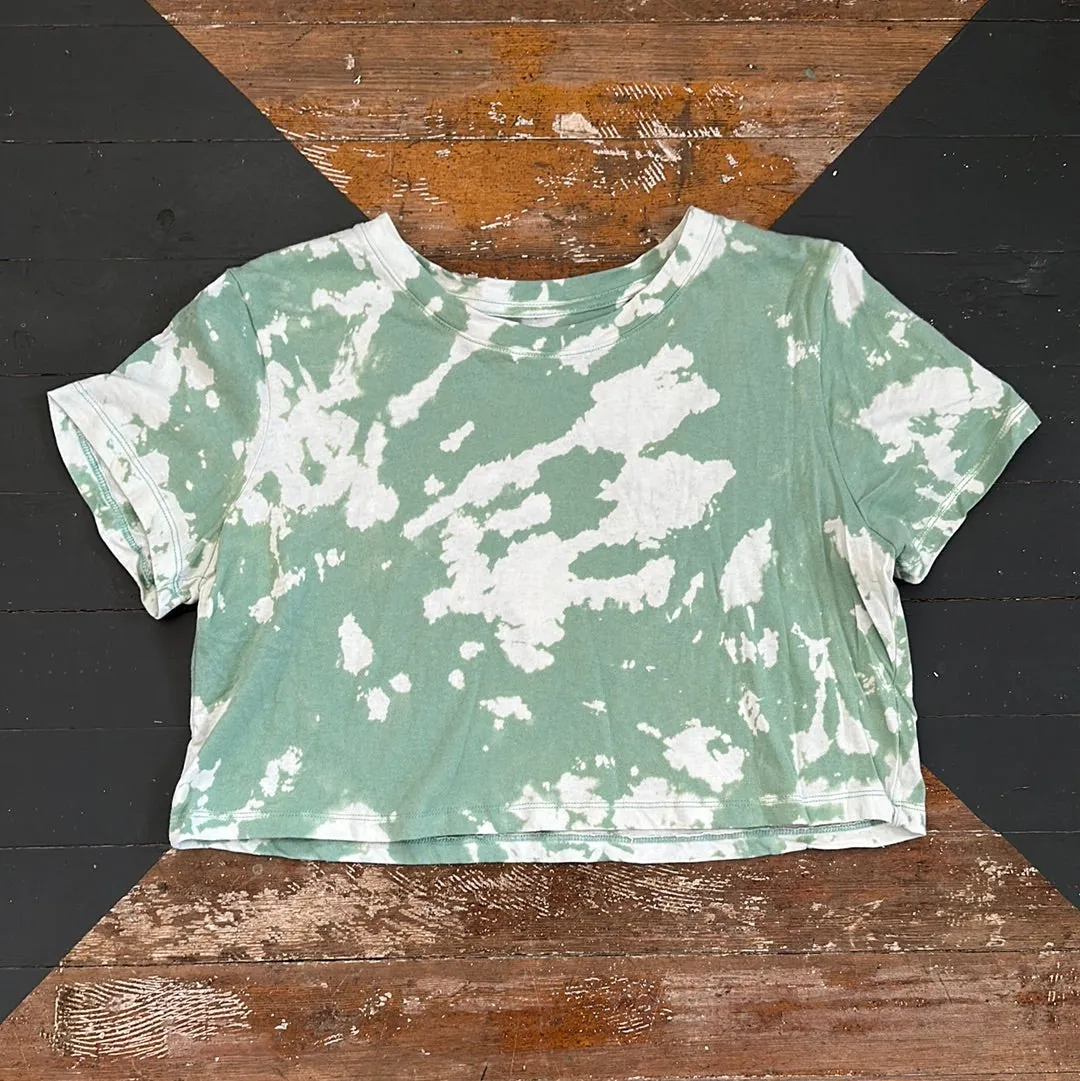 UPCYCLED TEE CROP - L/XL